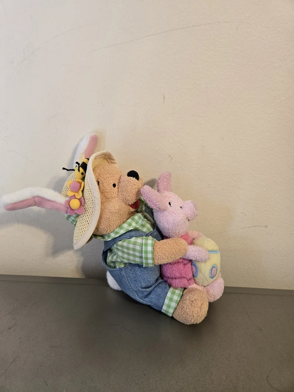 Disney Store Easter Winnie the Pooh and Piglet Bean Bag 8